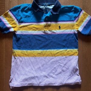 Youth Polo Ralph Lauren striped polo size M  10-12
